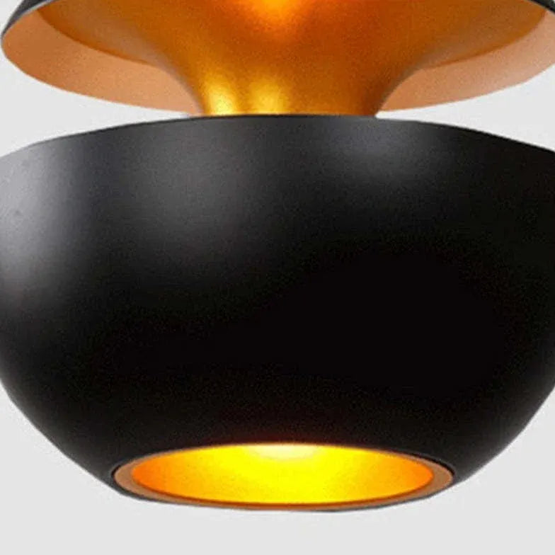 pendelleuchte schwarz kugel stilvolles nordisches design