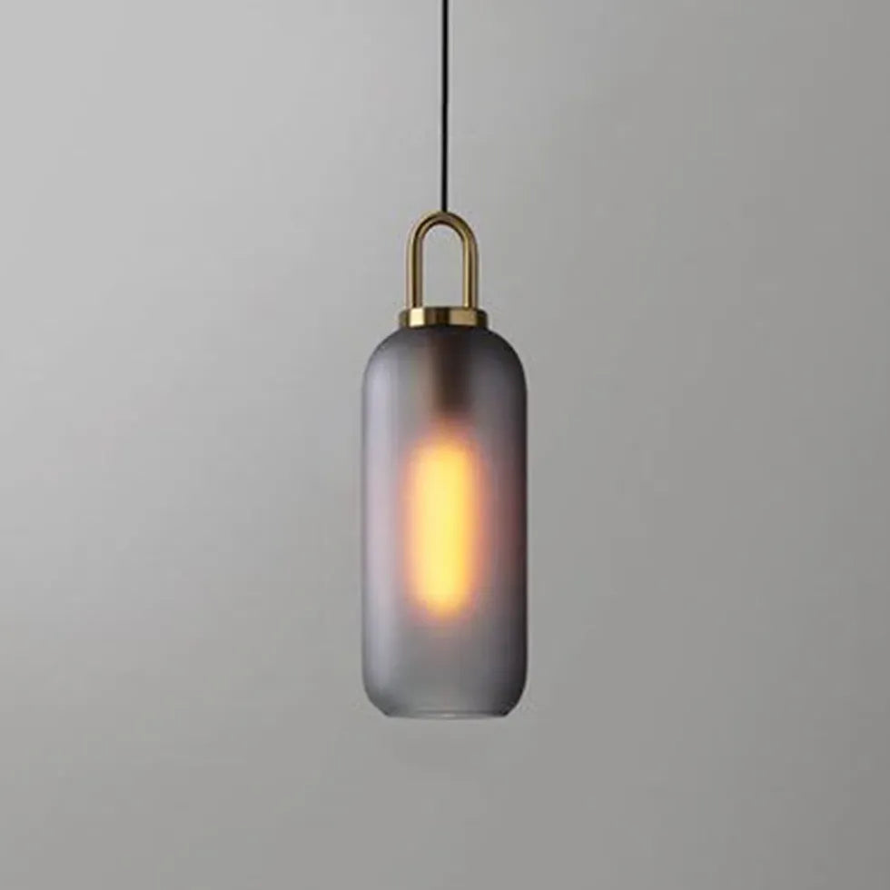 Hängelampe Grau Schlafzimmer Nordisch Minimalistisch Leicht Luxuriös - Clowas.de
