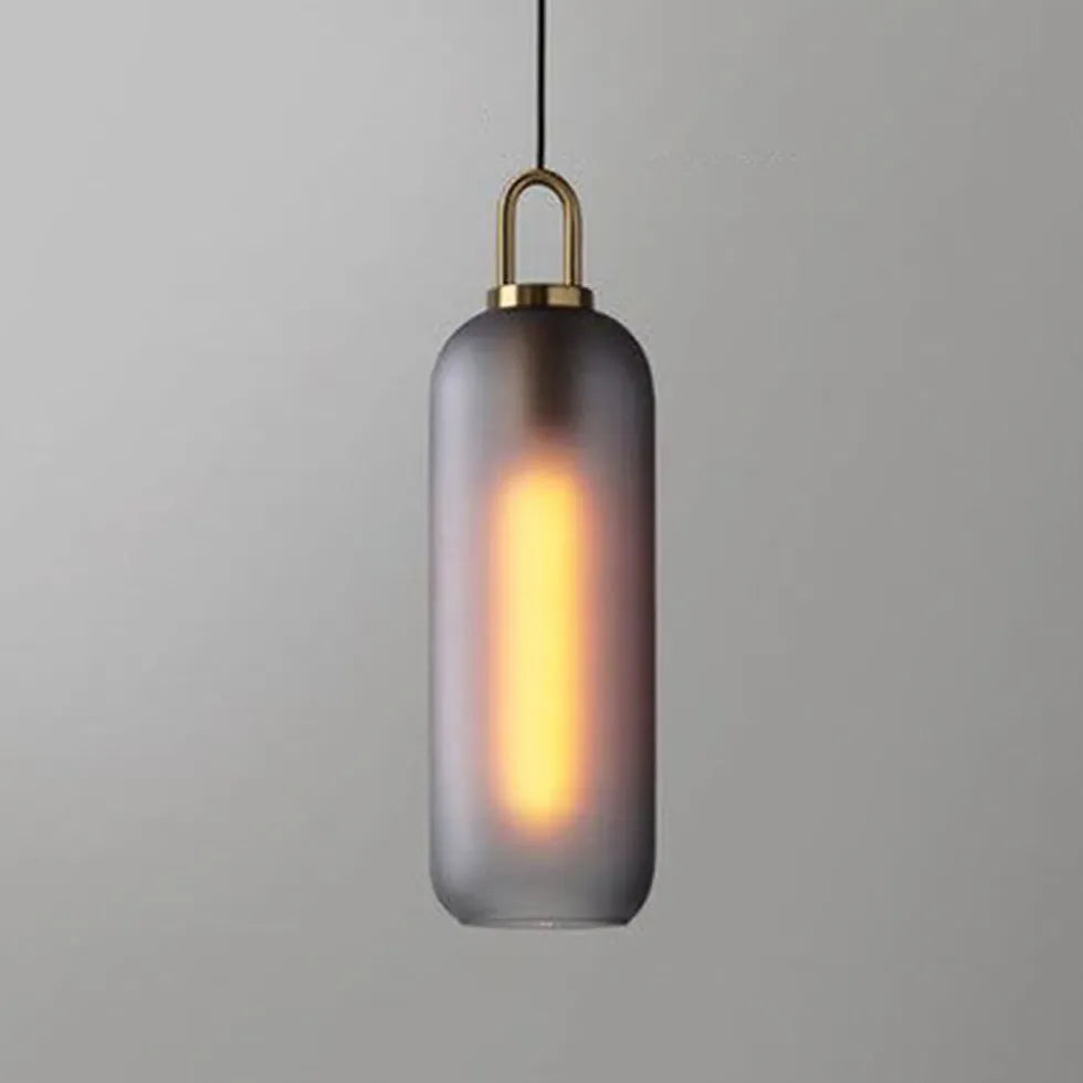 Hängelampe Grau Schlafzimmer Nordisch Minimalistisch Leicht Luxuriös - Clowas.de