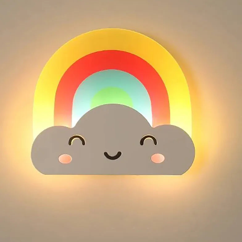 Regenbogenwandlicht für Schlafzimmer