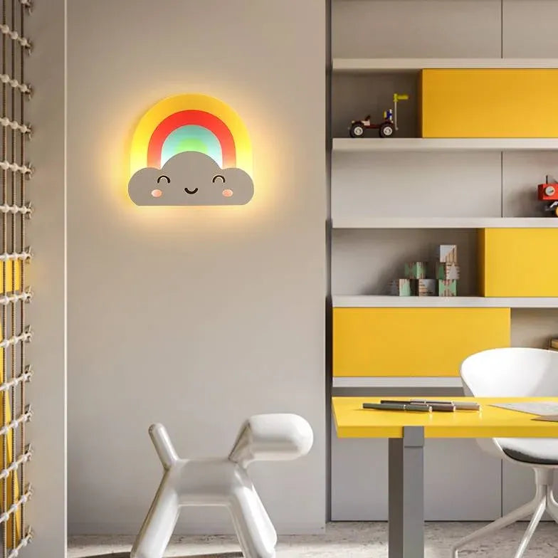 Regenbogenwandlicht für Schlafzimmer