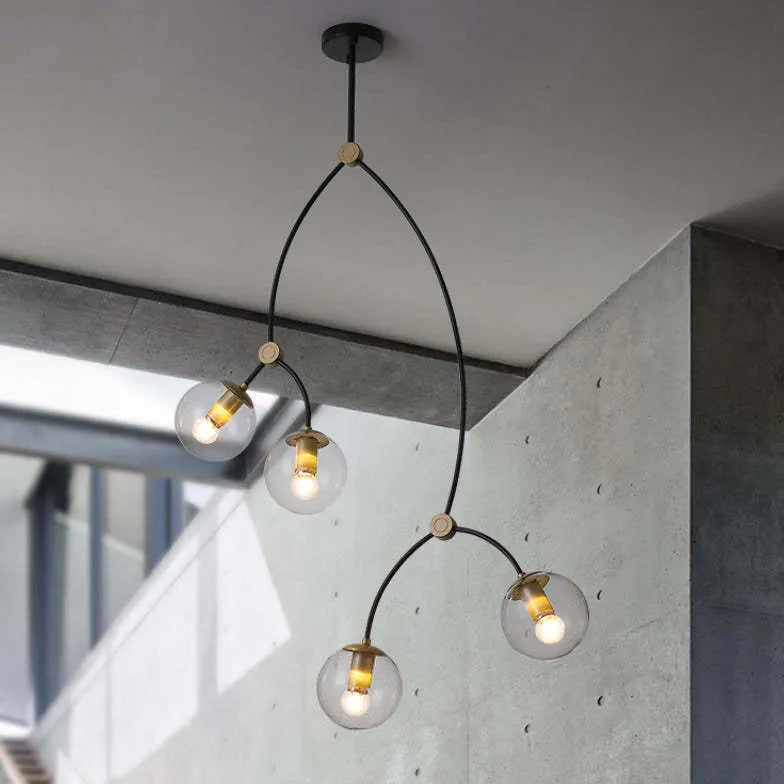 Deckenleuchte Pendelleuchte aus modernem Glasdesign - Clowas.de