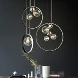 Bedside Nordic Glass Bubbles Led Modern Pendant Light