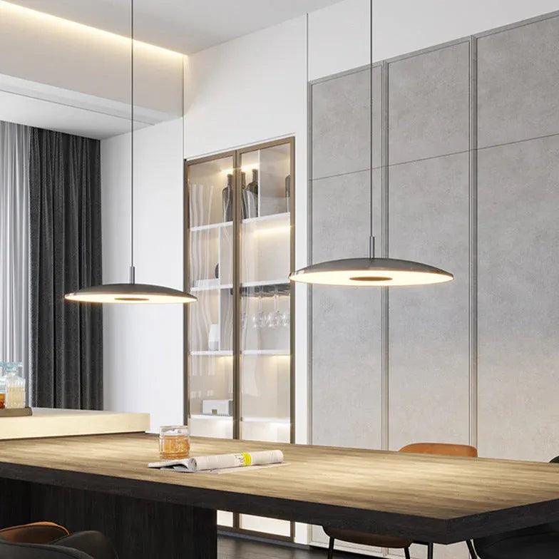 pendelleuchte esstisch rund weiß modern elegant - Clowas.de