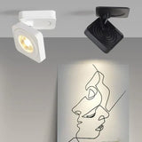 Rotating Led Modern Flush Ceiling Lights