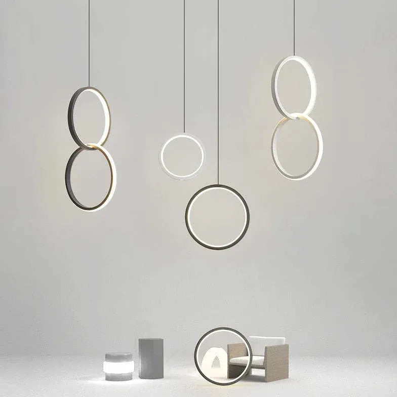 Light Geometry Bedroom Modern Pendant Light