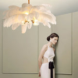 Feather Luxury LED Modern Pendant Light