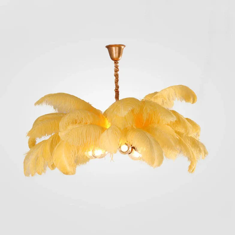 Feather Luxury LED Modern Pendant Light