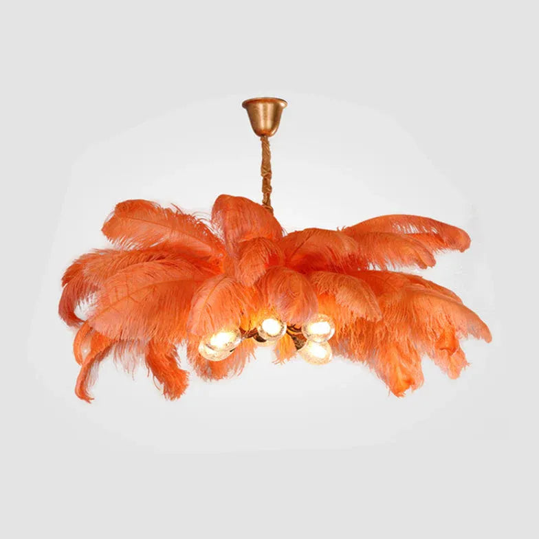 Feather Luxury LED Modern Pendant Light