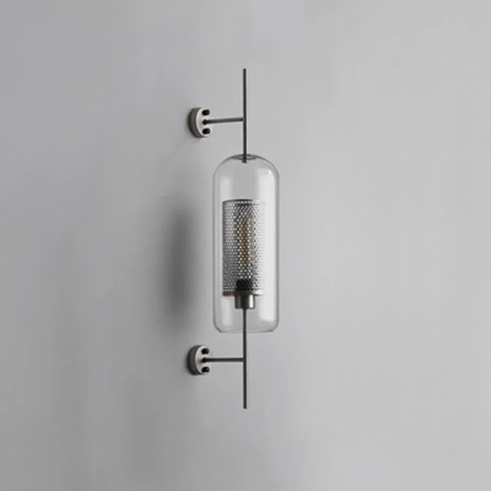 Honeycomb Glass Industrial Wall Lights