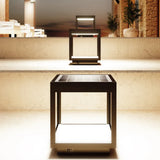 Solar Cube Lantern Outdoor Floor lamps