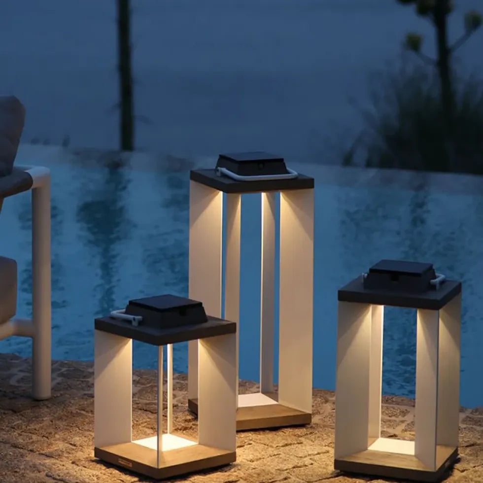 Kabellose LED Stehlampe für stilvolles Outdoor Ambiente