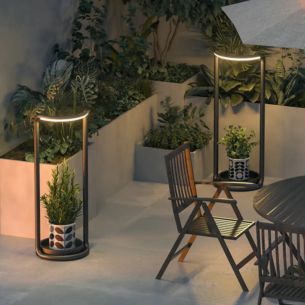 Plant Holder LED Outdoor Floor lamps