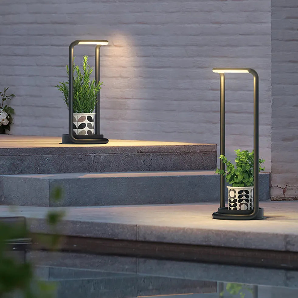 Plant Holder LED Outdoor Floor lamps