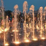 Garten Strahler Outdoor Edelstahl Wasserspiel Pool