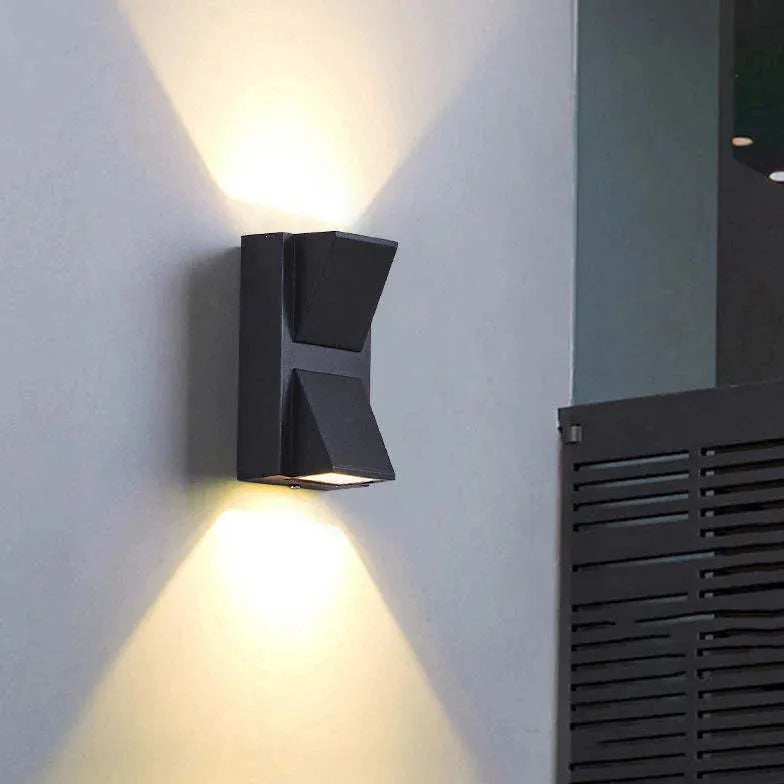 Driveway Wall Lights Modern Black