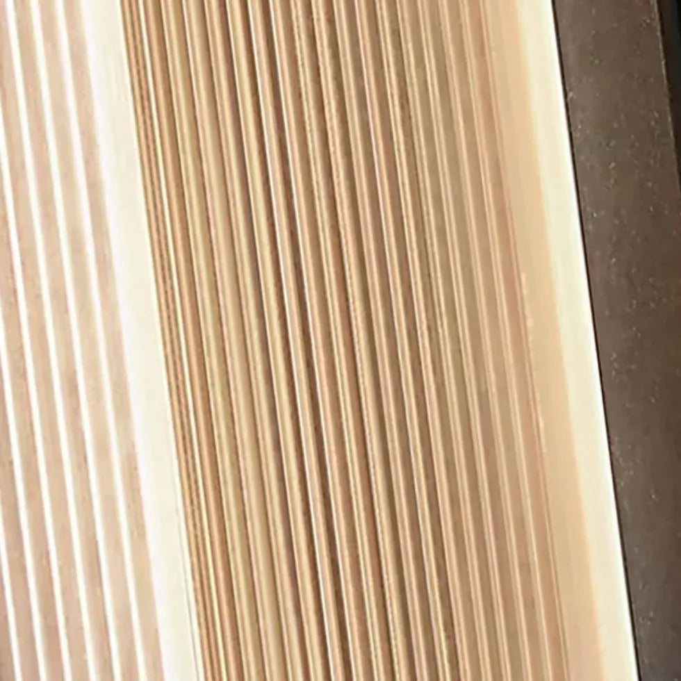 White Long Strip Solar Outdoor Wall Lamp