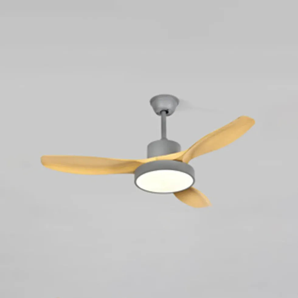 Grey LED Modern Ceiling Fan with Light