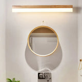 Minimalist Vanity Wooden Led  Mirror Lights