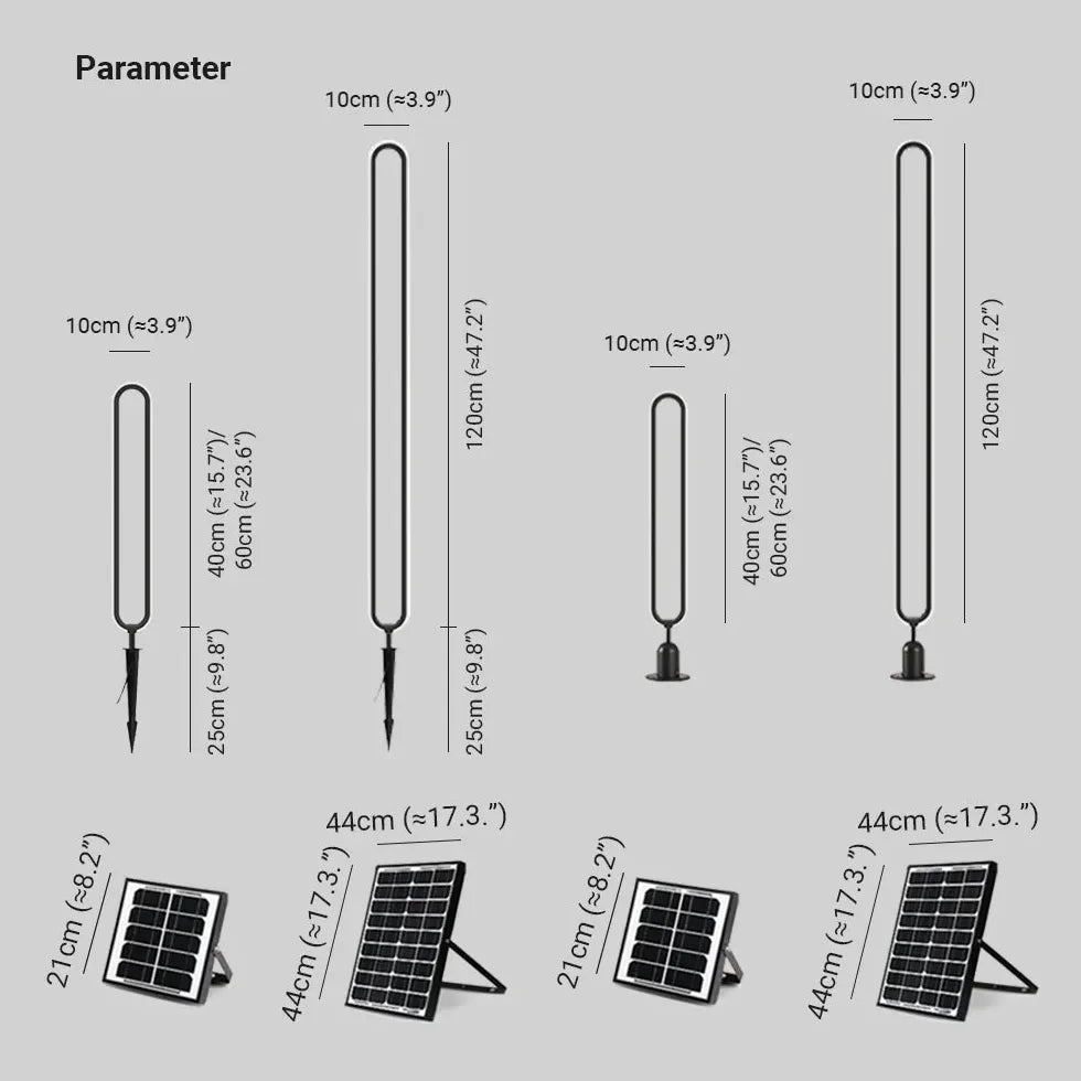 LED Stehlampe Outdoor für moderne Gartenbeleuchtung