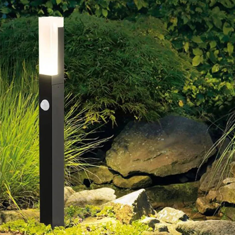 Rectangular with Sensor Led Bollard Lights