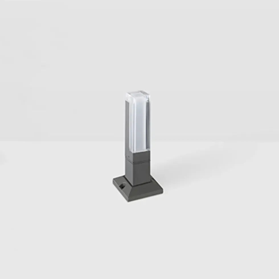 Quadratische Acryl -Solar -Bollard -Leuchten