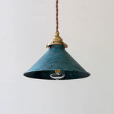 Pendelleuchte antik aus Messing für Retro Esszimmer - Clowas.de