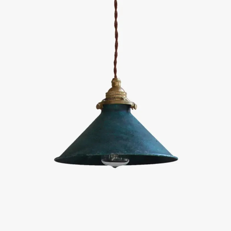 Pendelleuchte antik aus Messing für Retro Esszimmer - Clowas.de
