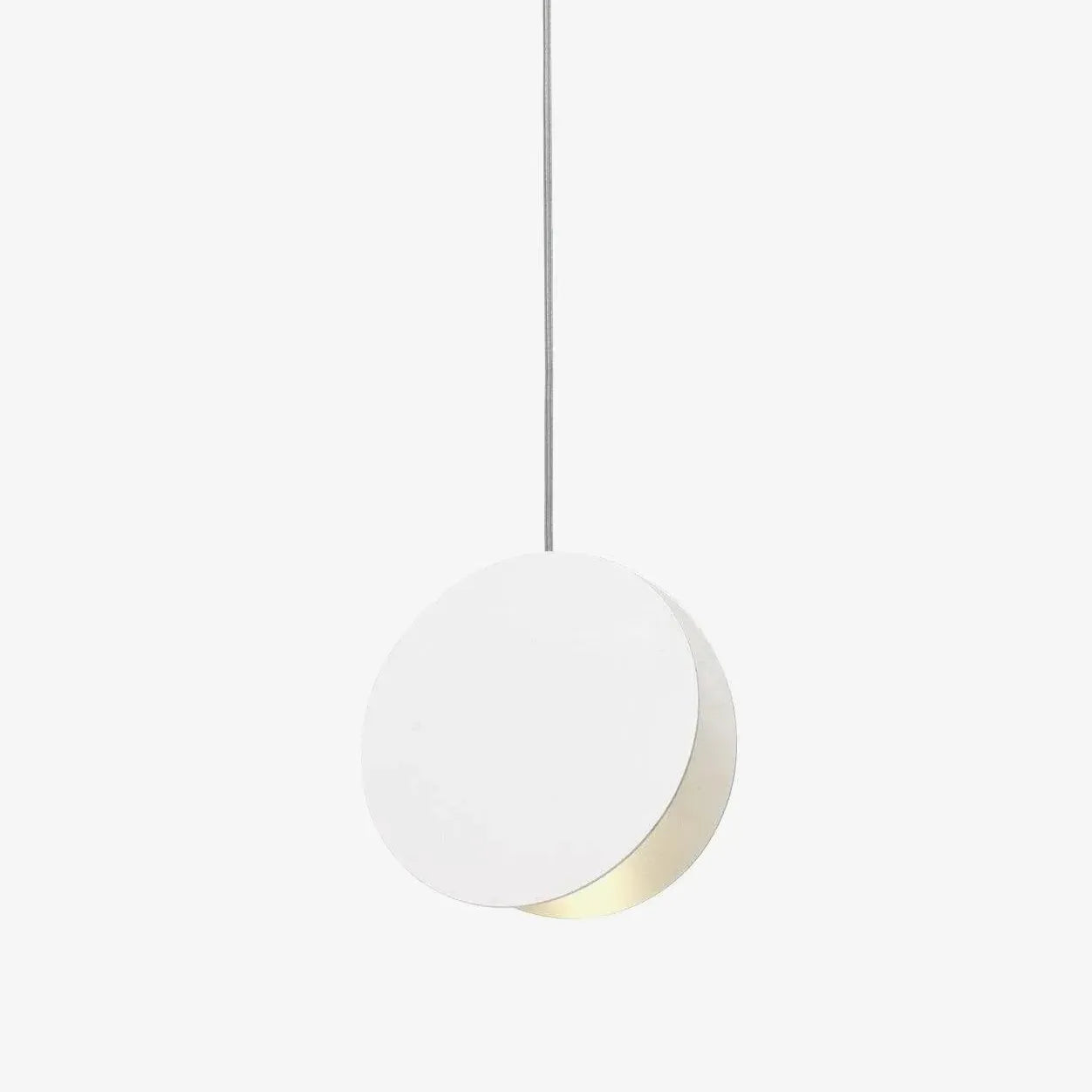 Pendelleuchte Küche einzeln nordisch weißes minimalistisches Design - Clowas.de