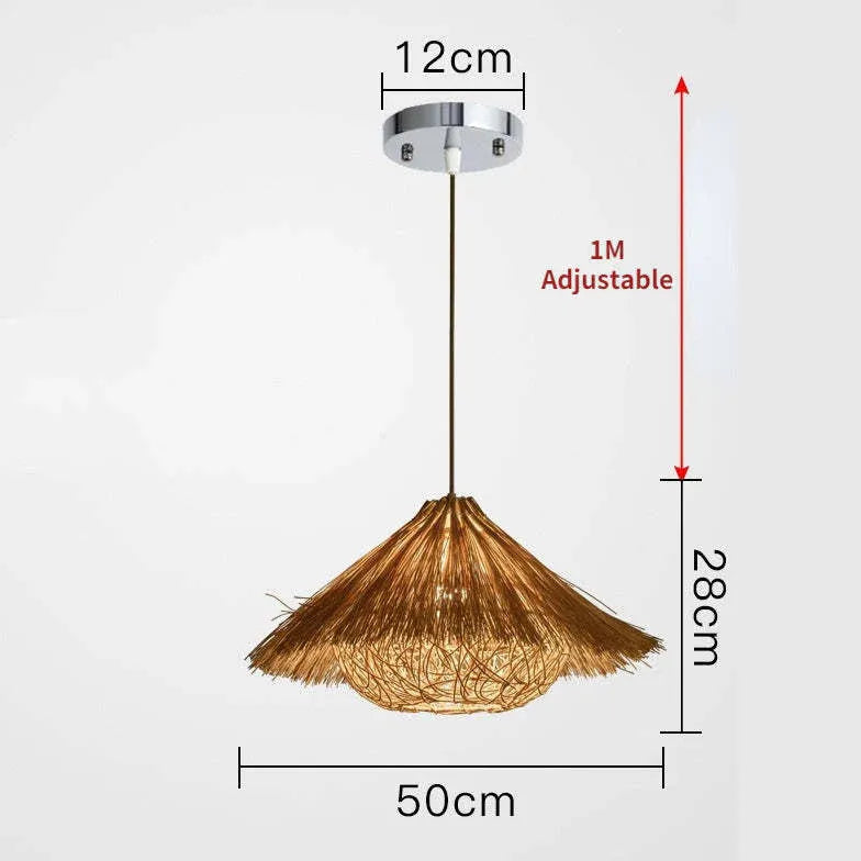 Pendelleuchte aus Rattan für stilvolle Essbereiche - Clowas.de