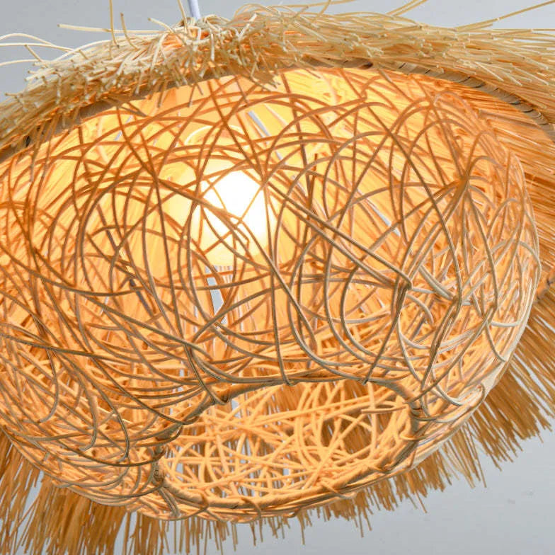 Pendelleuchte aus Rattan für stilvolle Essbereiche - Clowas.de
