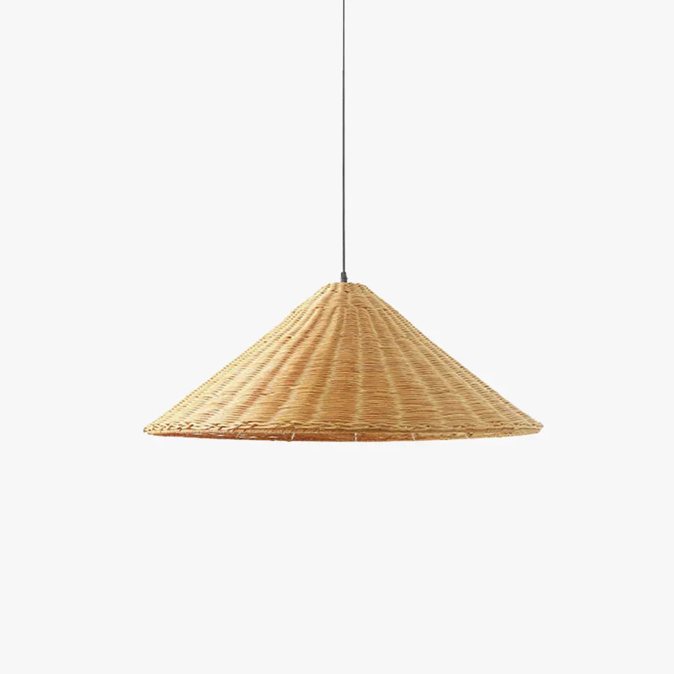 Pendelleuchte Bambus Rattan ländlicher einfacher Esszimmer - Clowas.de