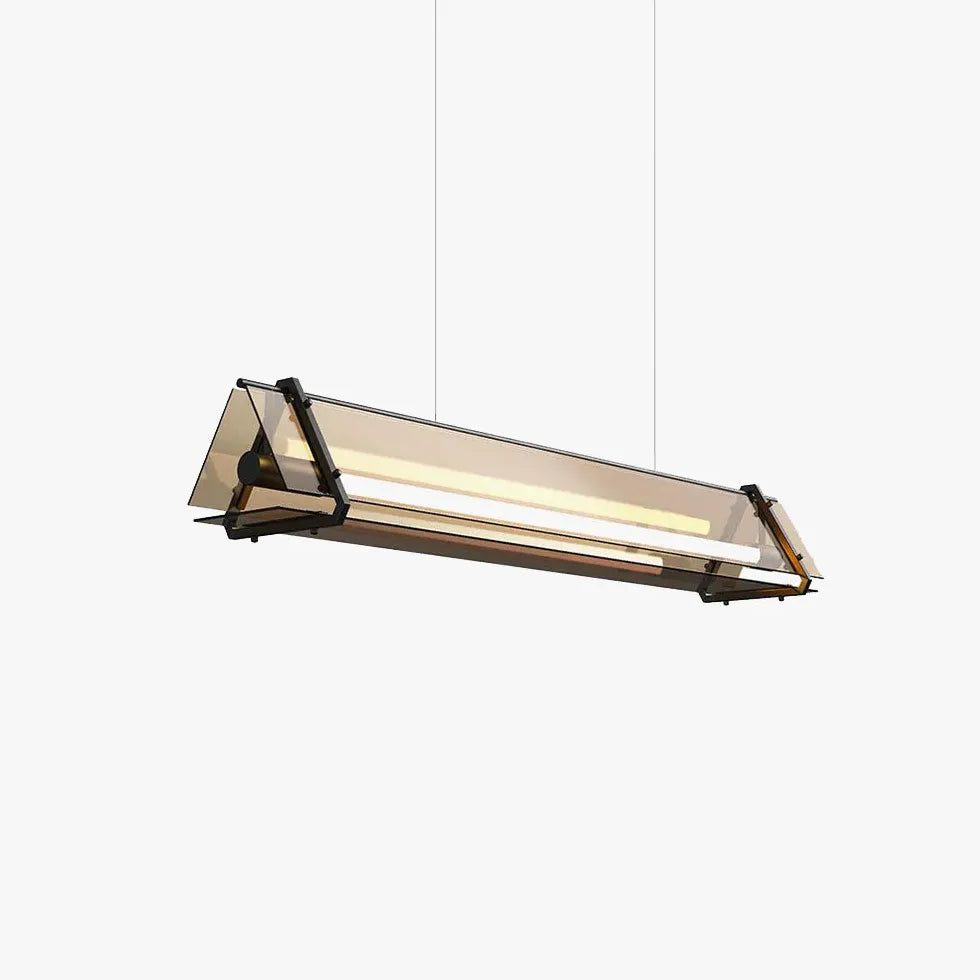 Pendelleuchte Braun Modernes Minimalistisches Acryl Design - Clowas.de