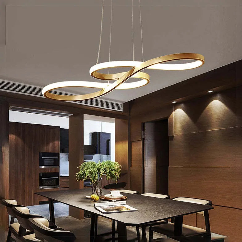 Pendelleuchte Wohnzimmer Gold Nordisch Modern Minimalistisch - Clowas.de