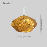 Pendelleuchte Esstisch Industrial mit schlichtem japanischem Rattandesign - Clowas.de