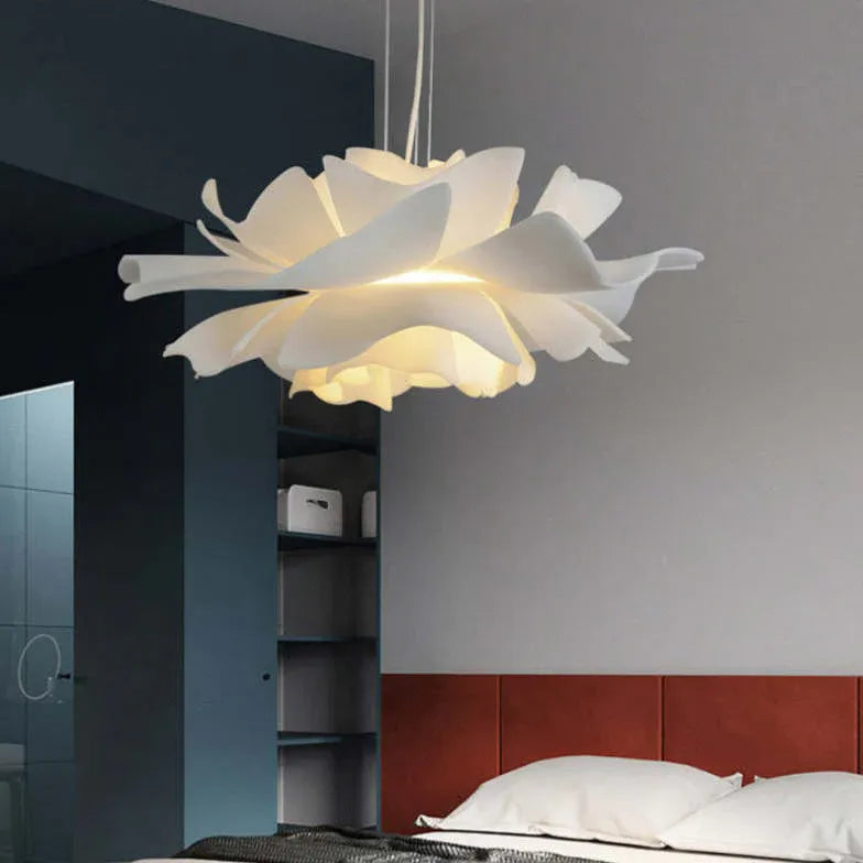 pendelleuchte farbig moderne nordische blumen dekor - Clowas.de