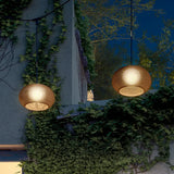 Pendelleuchte für aussen in schlichtem japanischem Rattandesign - Clowas.de