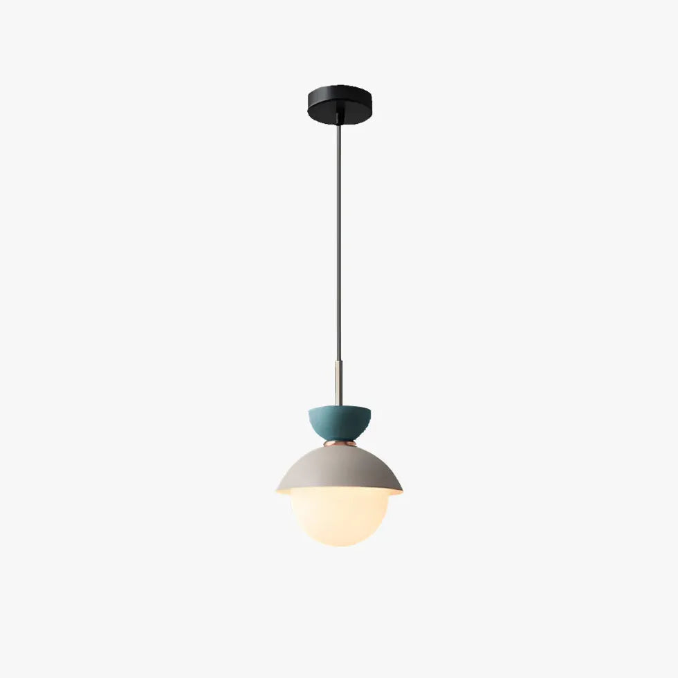 Pendelleuchte Glas einzeln Edles Makaron-Design - Clowas.de