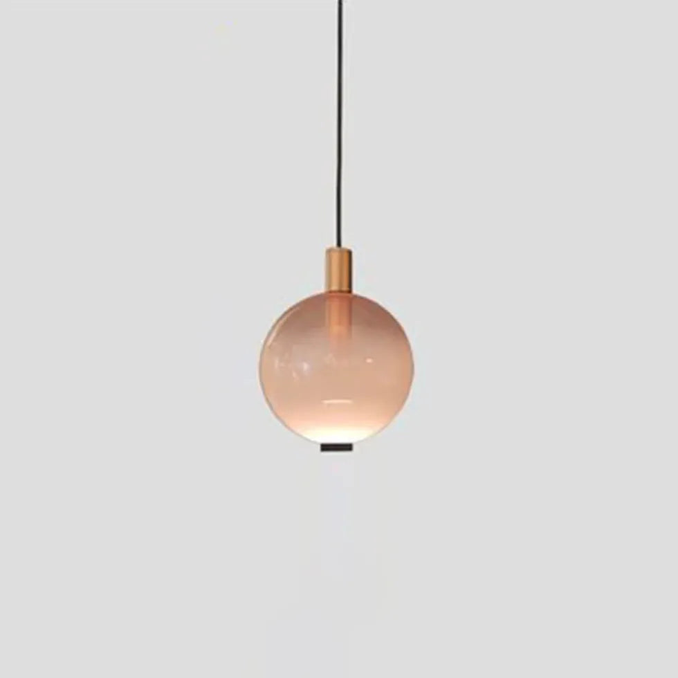 pendelleuchte glas farbig moderne nordische wohnkultur - Clowas.de
