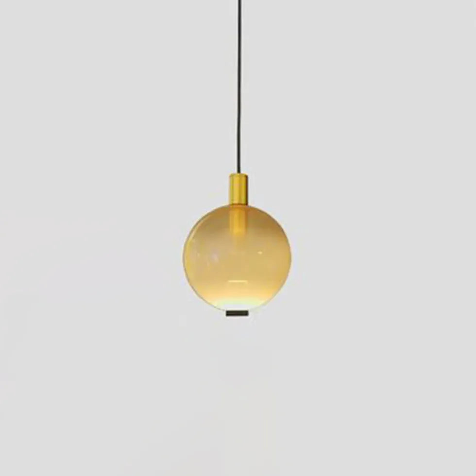 pendelleuchte glas farbig moderne nordische wohnkultur - Clowas.de