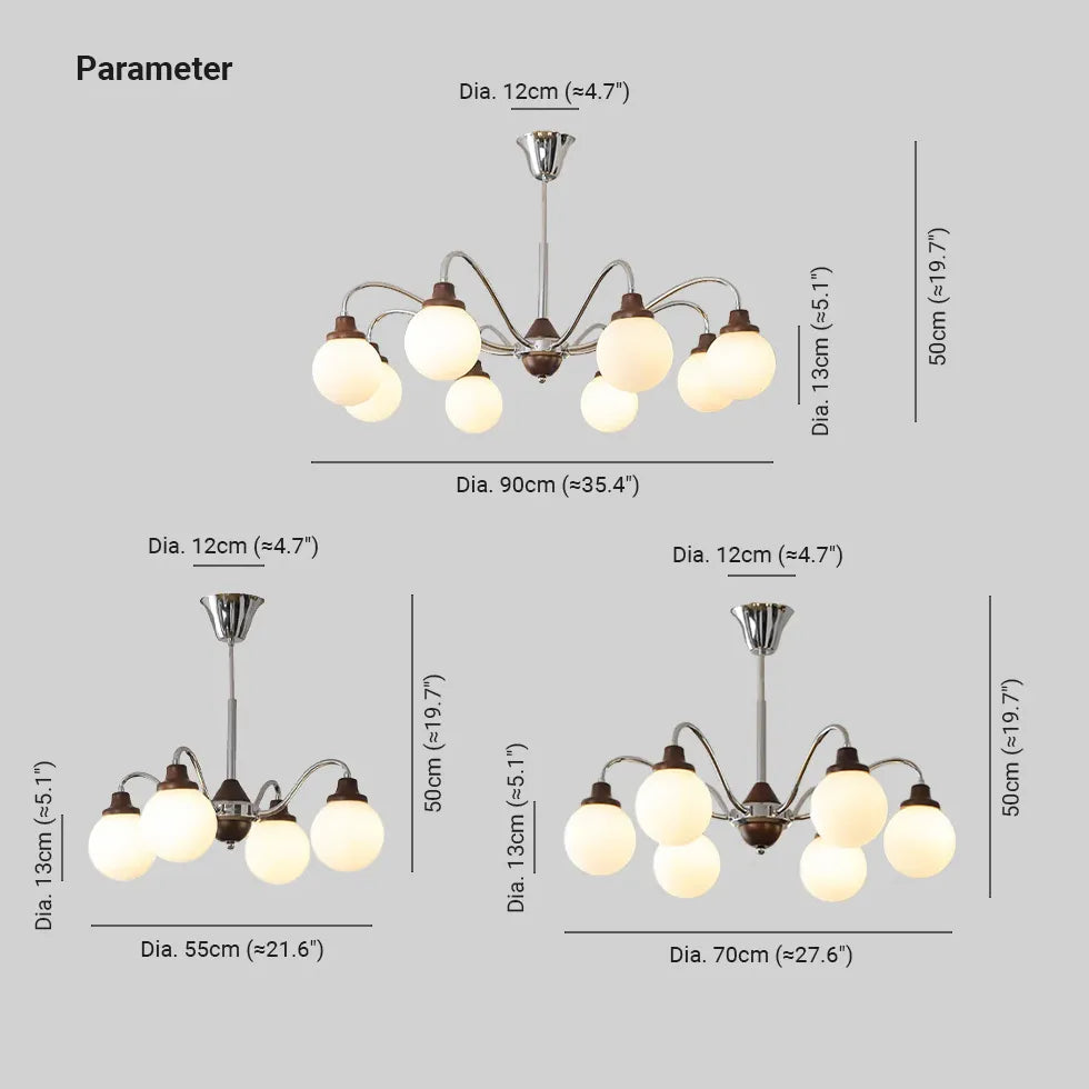 Pendelleuchte Glas mehrflammig im modernen Bauhaus-Stil - Clowas.de