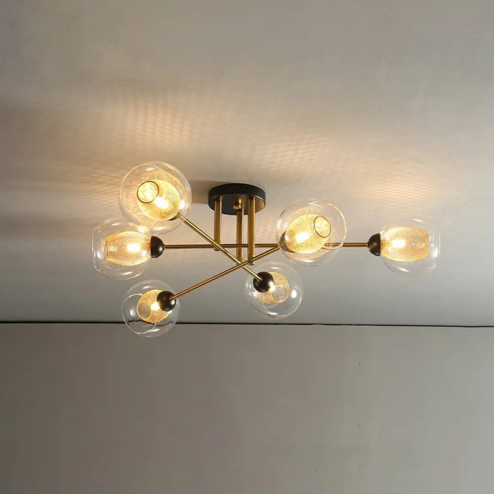 Pendelleuchte Glas Metall für nordischen Wohnstil modern schlicht - Clowas.de