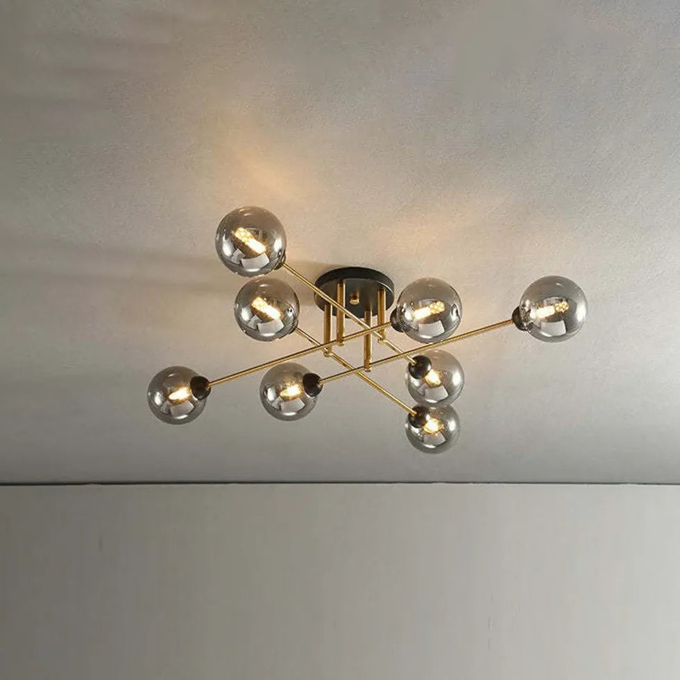 Pendelleuchte Glas Metall für nordischen Wohnstil modern schlicht - Clowas.de