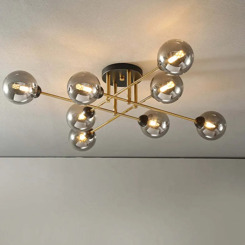 Pendelleuchte Glas Metall für nordischen Wohnstil modern schlicht - Clowas.de
