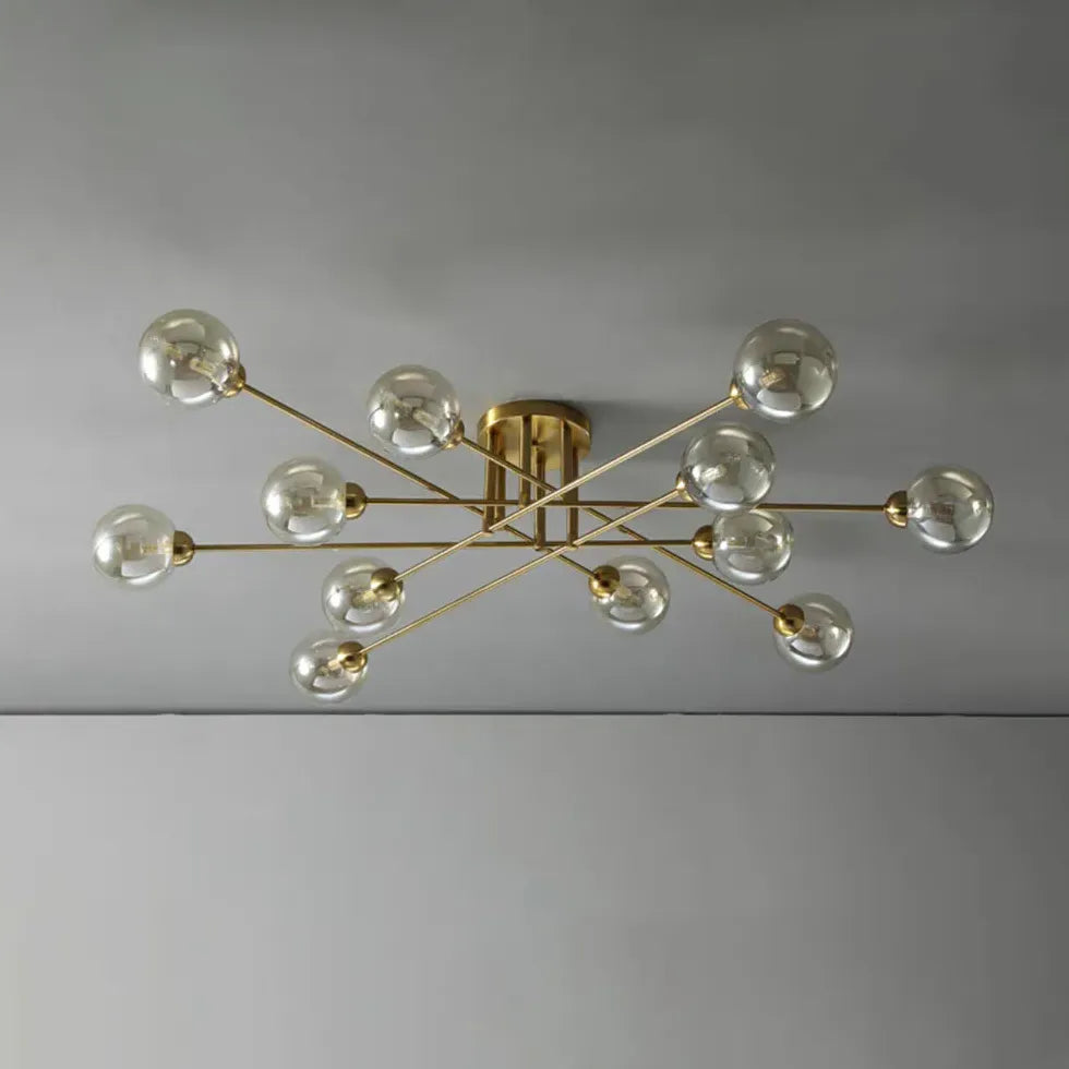 Pendelleuchte Glas Metall für nordischen Wohnstil modern schlicht - Clowas.de