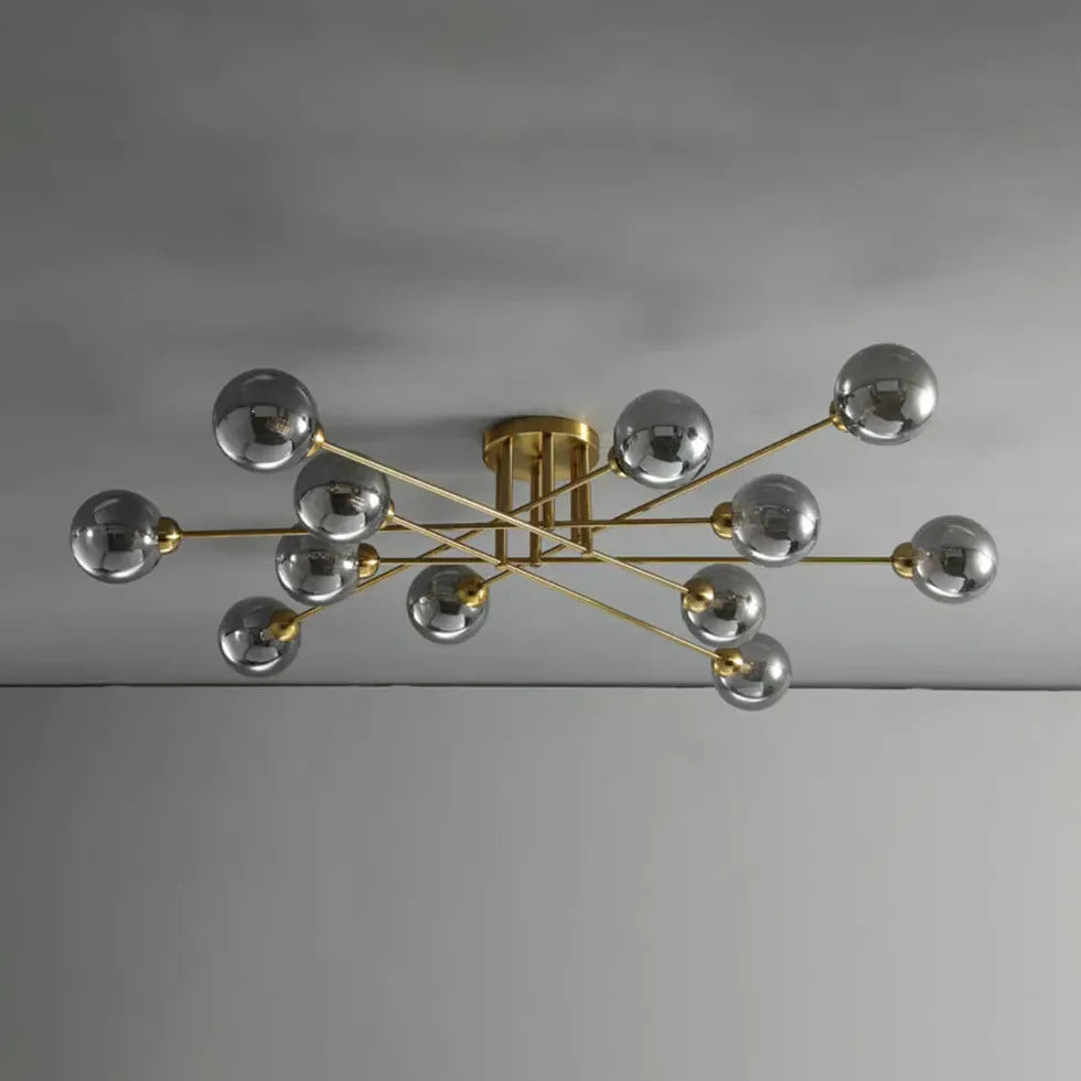 Pendelleuchte Glas Metall für nordischen Wohnstil modern schlicht - Clowas.de