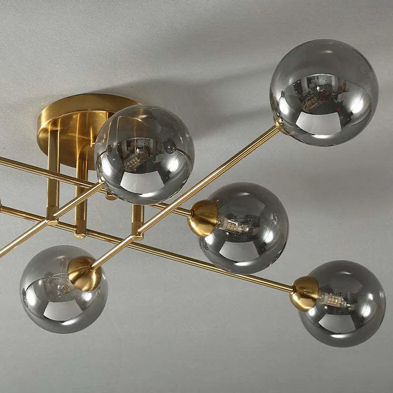 Pendelleuchte Glas Metall für nordischen Wohnstil modern schlicht - Clowas.de