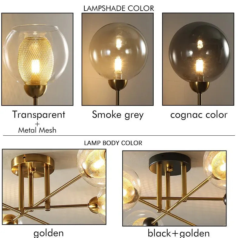 Pendelleuchte Glas Metall für nordischen Wohnstil modern schlicht - Clowas.de