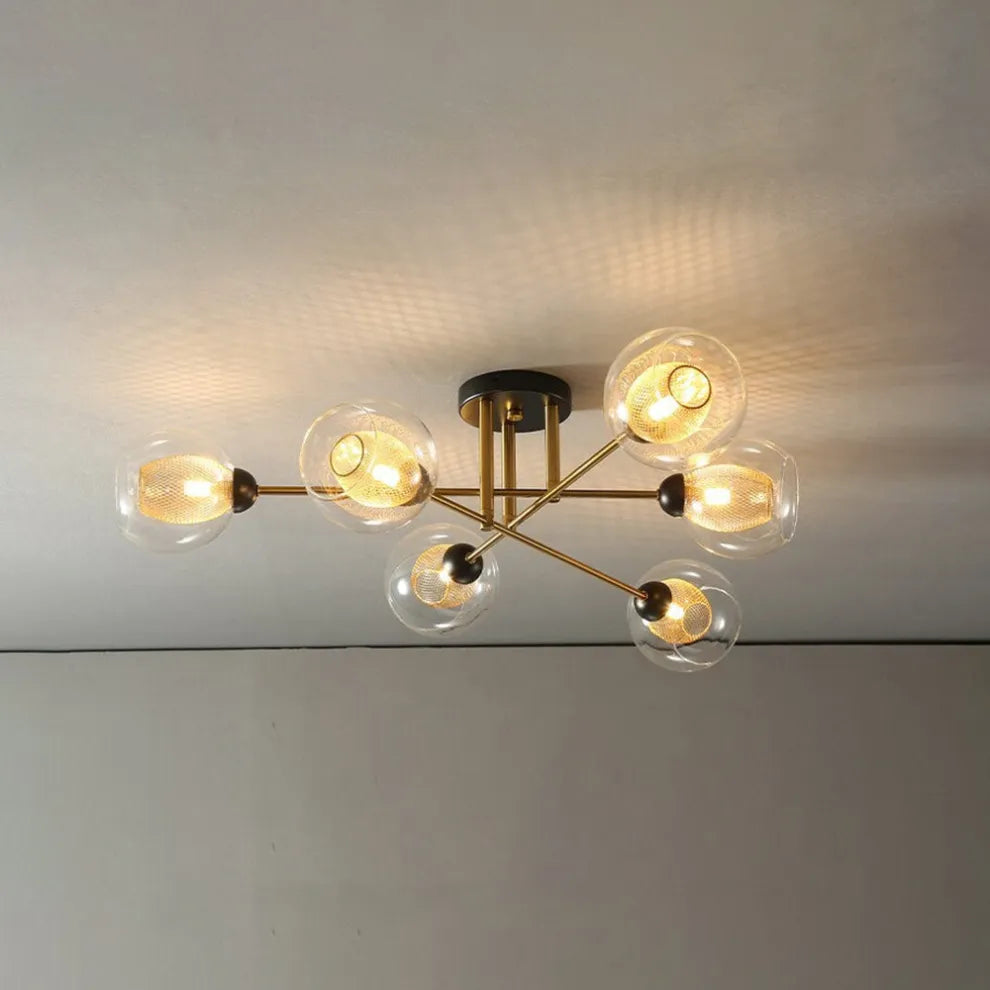 Pendelleuchte Glas Metall für nordischen Wohnstil modern schlicht - Clowas.de
