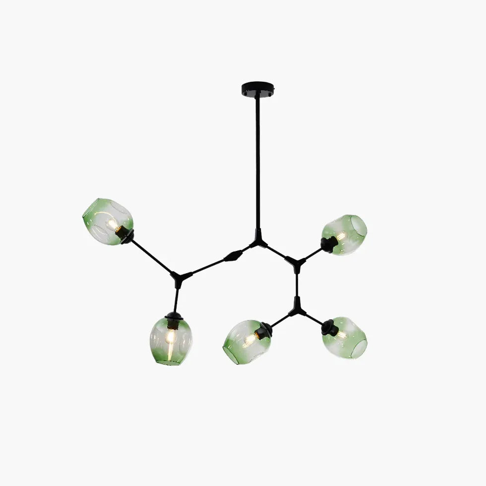 Pendelleuchte Glas Schwarz im nordischen schlichten Stil - Clowas.de